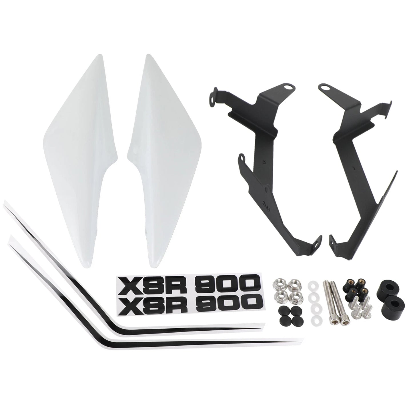 Rear Side Fairing Driver Seat Frame for Yamaha XSR 900 (2016-2021) White