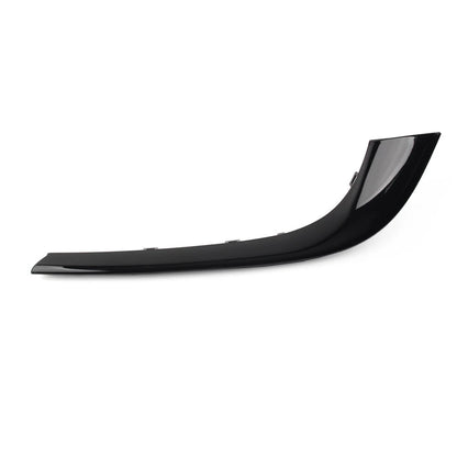 Black Front Bumper Upper Molding Trim for Jaguar XF (2012-2015)