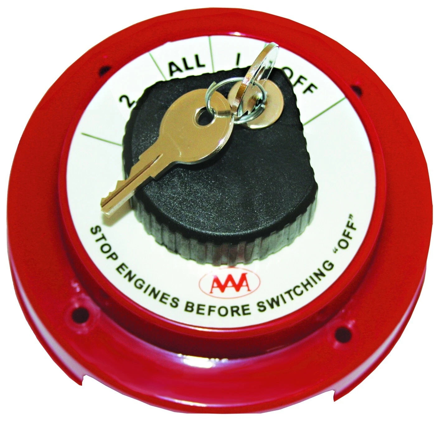 Dual Battery Switch High Amp with Key Lock Anti-Theft Feature