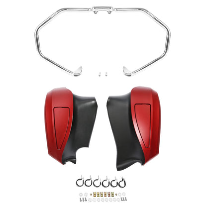 Engine Crash Lower Vented Fairings for Indian Chieftain Roadmaster (2014-2023)