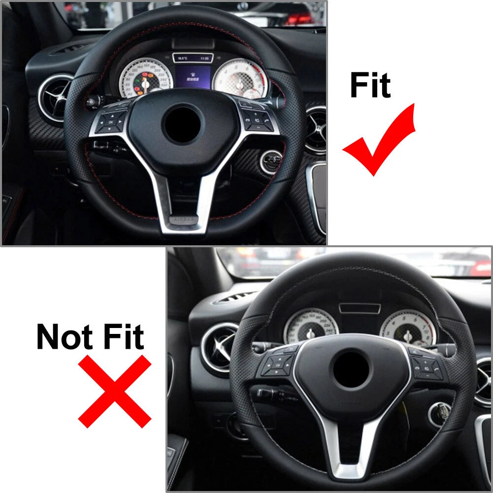 Steering Wheel Trim Cover for Mercedes A C E SLK CLA CLS GLA Class