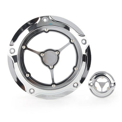 Clarity Derby & Timer Timing Covers for Harley Touring Chrome 2016-2023