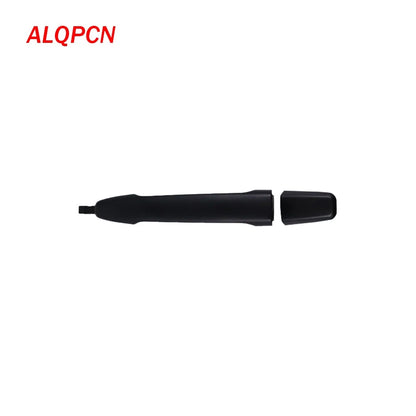 Black Front Right Exterior Door Handle for Mitsubishi Lancer (2008-2015)