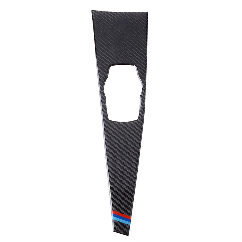 Real Carbon Fiber Multimedia Panel Cover Trim for BMW 3 4 Series (2012-2020)