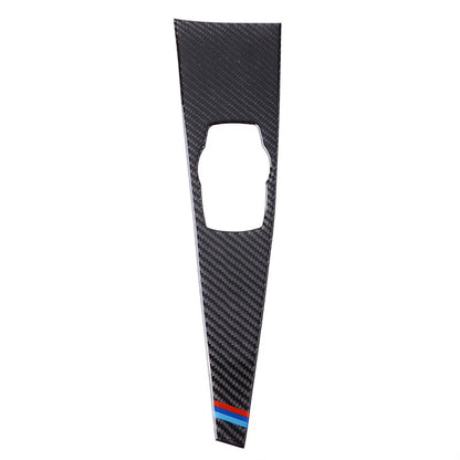Real Carbon Fiber Multimedia Panel Cover Trim for BMW 3 4 Series (2012-2020)