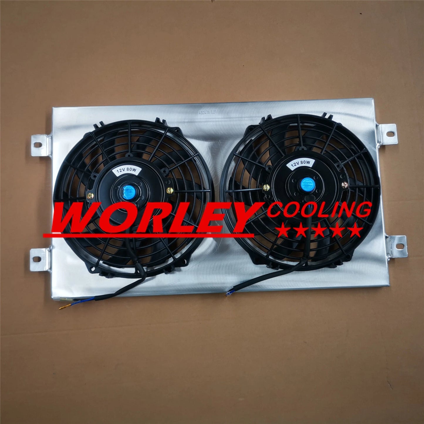 Aluminum Shroud + 2 Fans for VW Golf MK1 MK2 GTI Scirocco 1.6 1.8 (1974-1992)