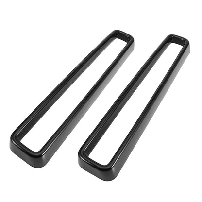 1x Set Front Grill Inserts Cover Trim for Dodge Challenger (2015 - 2020)