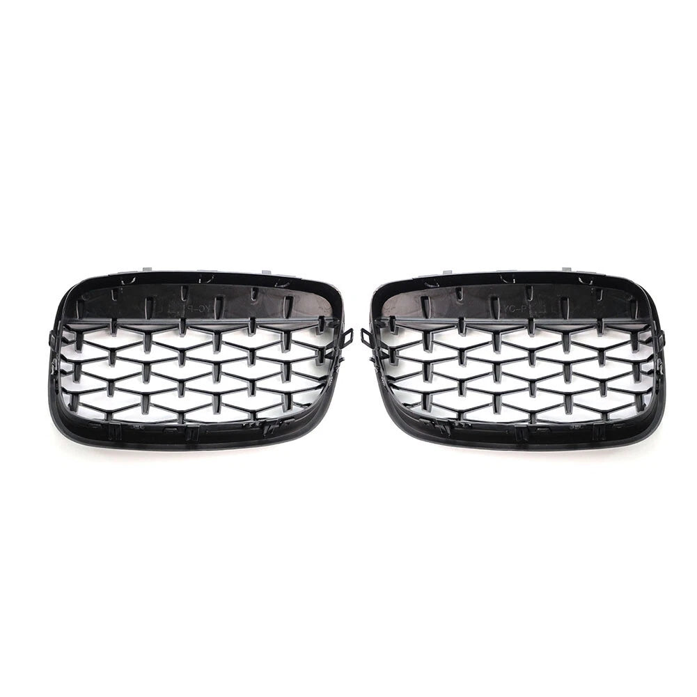 Diamond Grille Front Bumper Kidney for BMW X5 X6 (2007-2013)