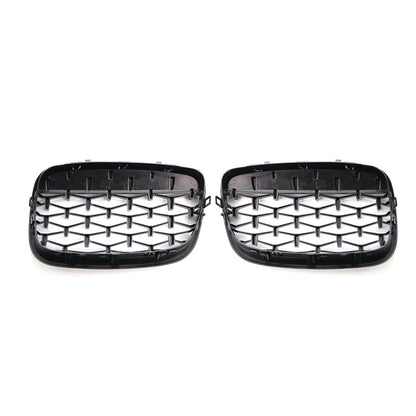 Diamond Grille Front Bumper Kidney for BMW X5 X6 (2007-2013)
