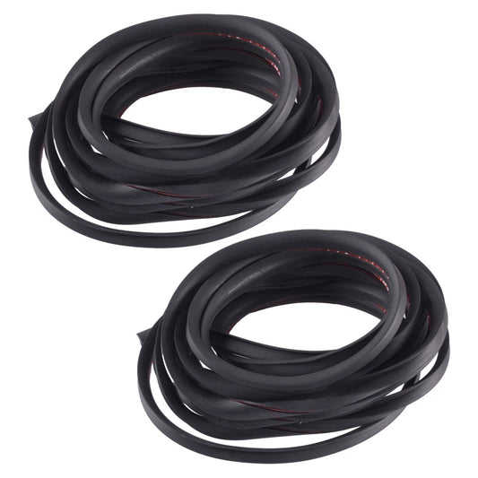 2 x 16ft Rubber Seal Strip for Car Truck Wheel Arches Fender Flare Trim