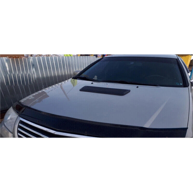 Carbon Fiber Look Hood Vent Scoop Cover for Car