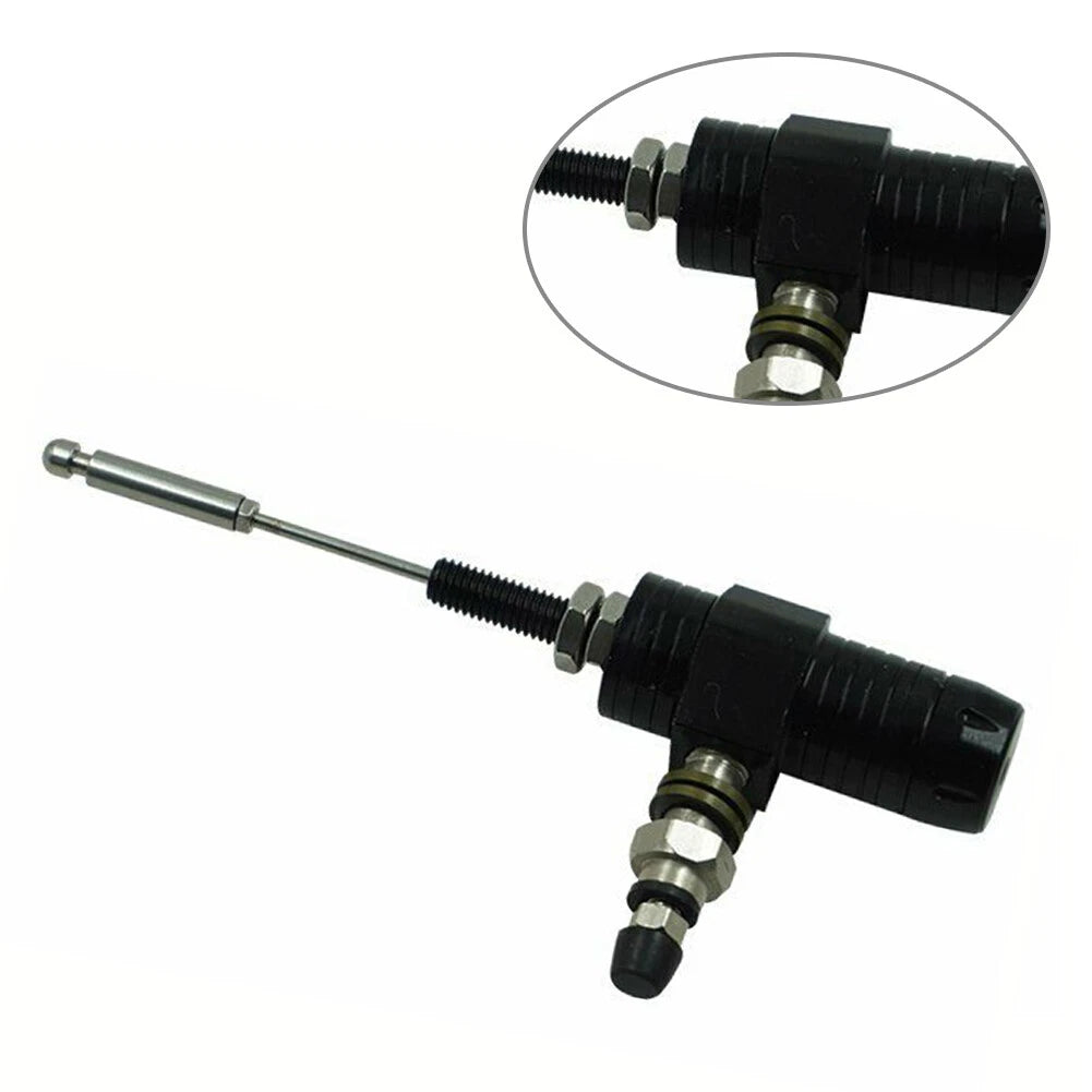 Hydraulic Clutch Master Cylinder Rod for Motorcycle - M10x1.25MM, Black