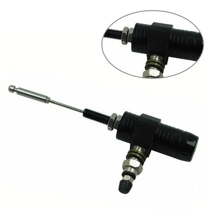 Hydraulic Clutch Master Cylinder Rod for Motorcycle - M10x1.25MM, Black
