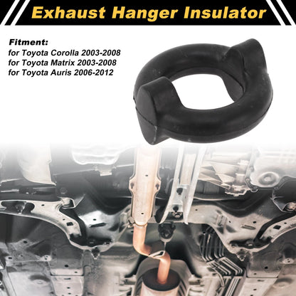 Muffler Exhaust Hanger for Toyota Corolla (2003-2008) Black 1 x Pc