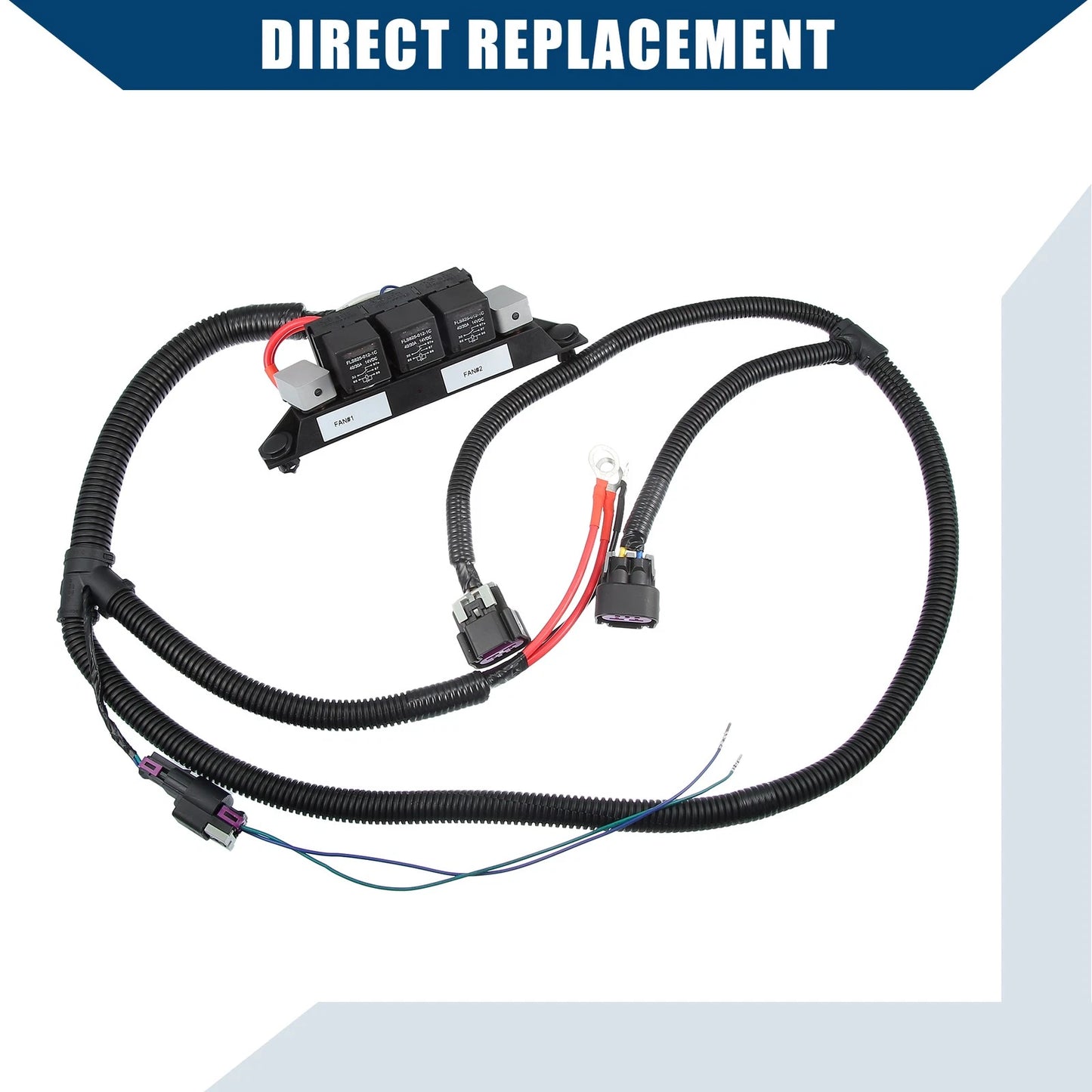 Electric Fan Wire Harness for Chevy Silverado Suburban Tahoe
