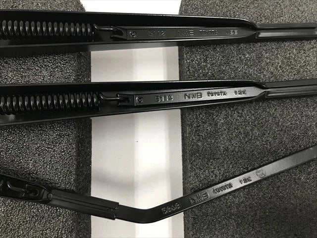 2 x Wiper Arm Front/Rear Set for Toyota Land Cruiser 80 Series (1990–1998)