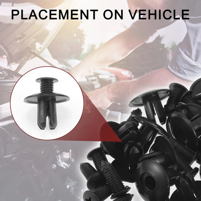 Fender Skirt Clips 20 Pcs for Kia Soul 1.6L 2.0L (2010-2019)