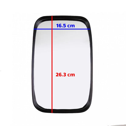 Side Exterior Mirror Rear View 1 PC Fits Isuzu ELF NKR NHR Truck 1995-05