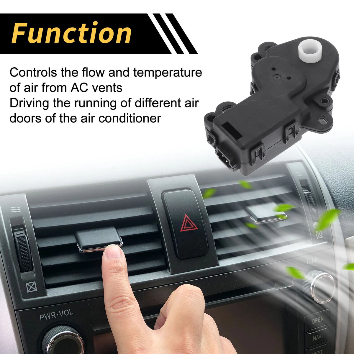 HVAC Air Door Actuator Heater Blend for Chevrolet Colorado (2004-2012)