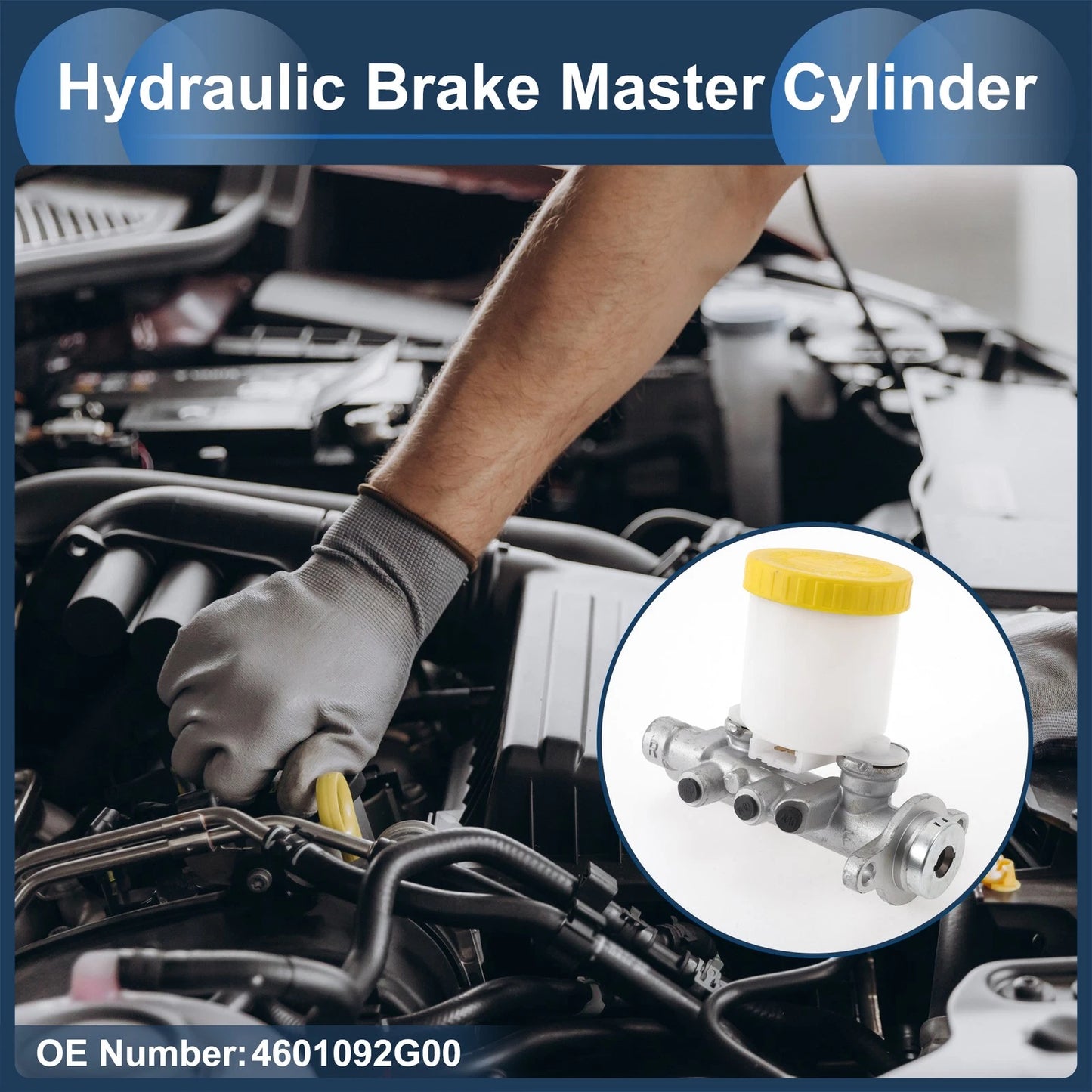 Brake Master Cylinder Reservoir for Nissan D21 (1991-1994)