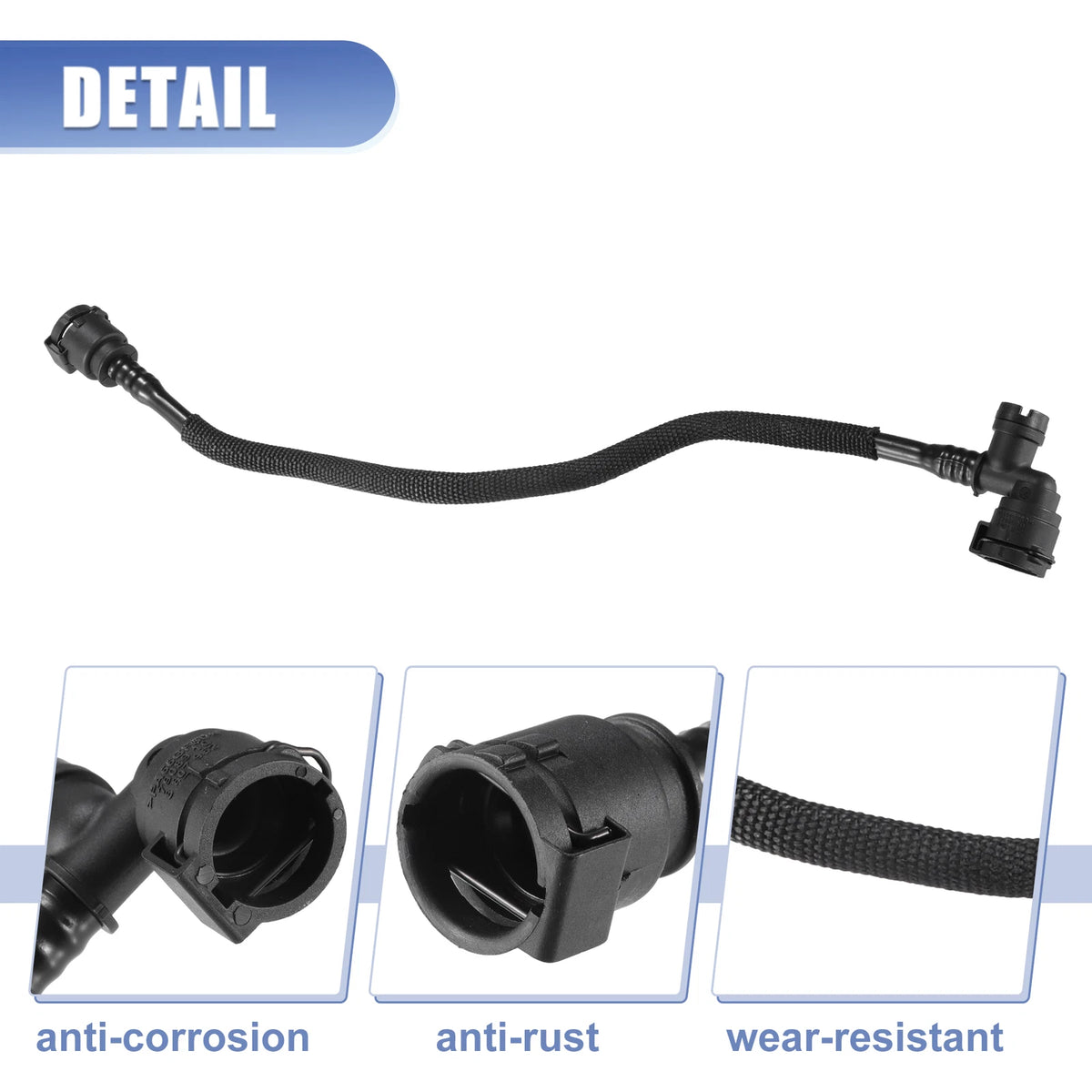 Heater Hose Radiator Expansion Tank Pipe for BMW X1 X2