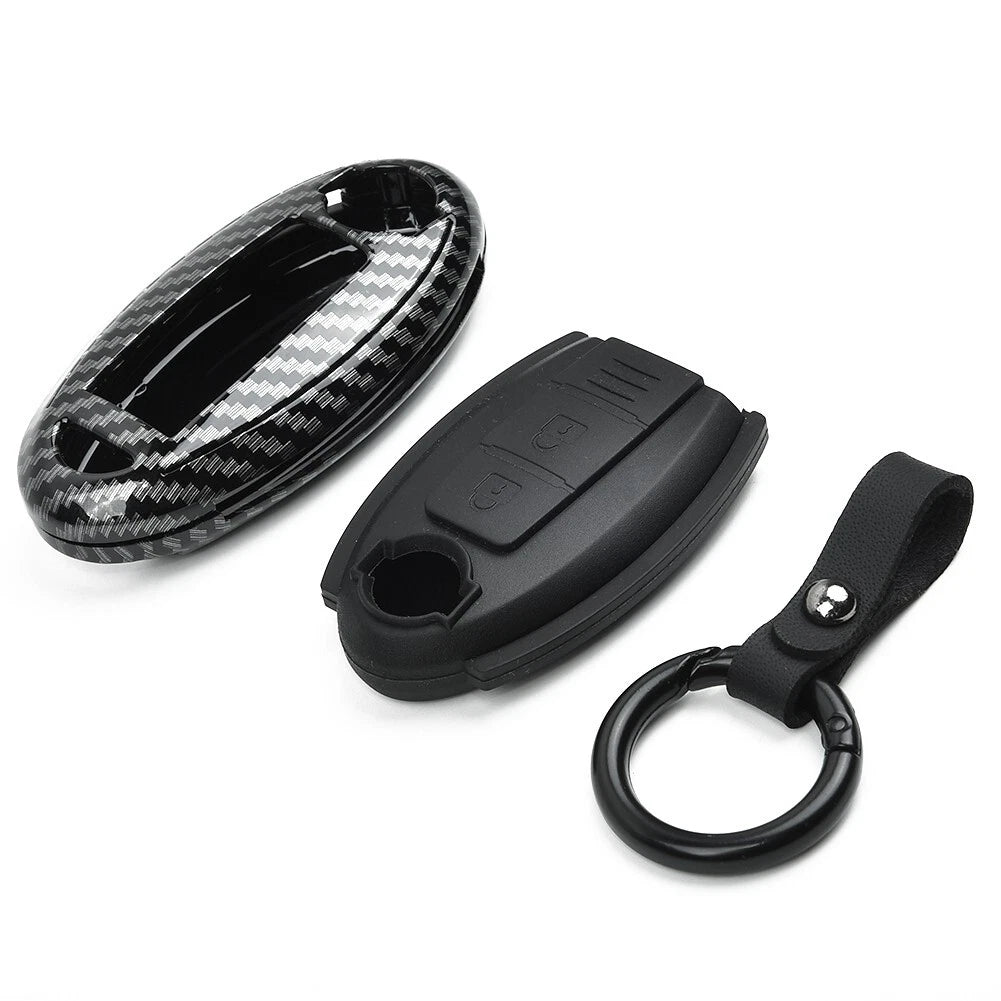 Protector Cover Car Key Case Keychain for Nissan Qashqai Skyline Juke