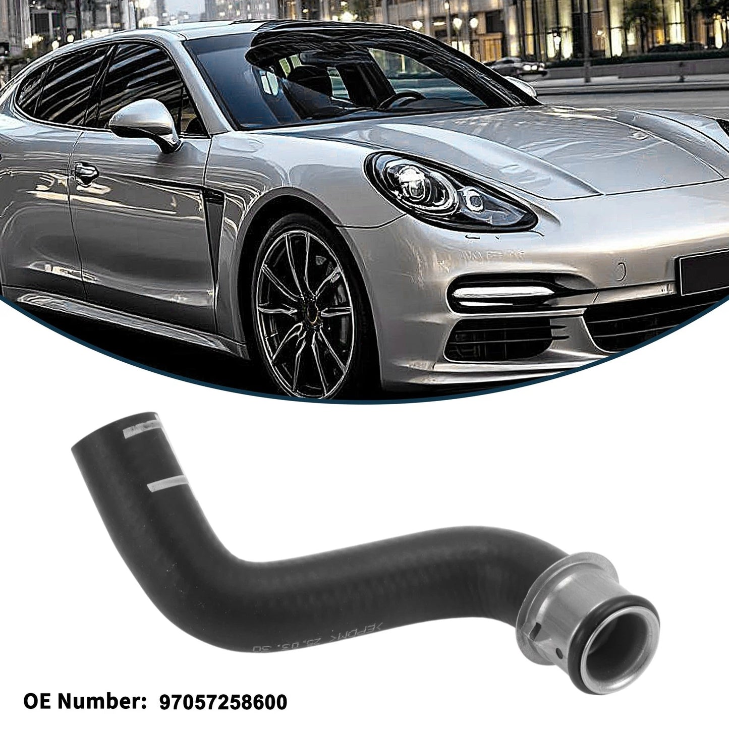 Radiator Hose for Porsche Panamera Cooling System Pipe