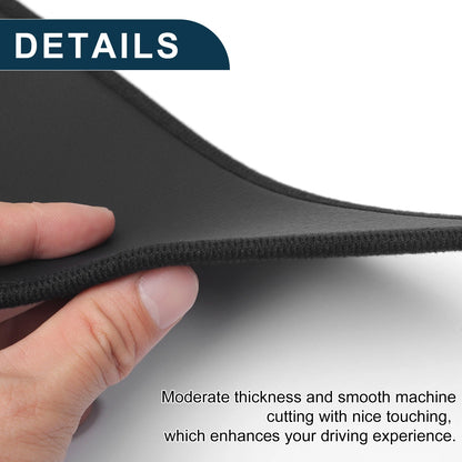 Car Door Anti Kick Pad Sticker Protector for Ford EcoSport (2013) - Black Set