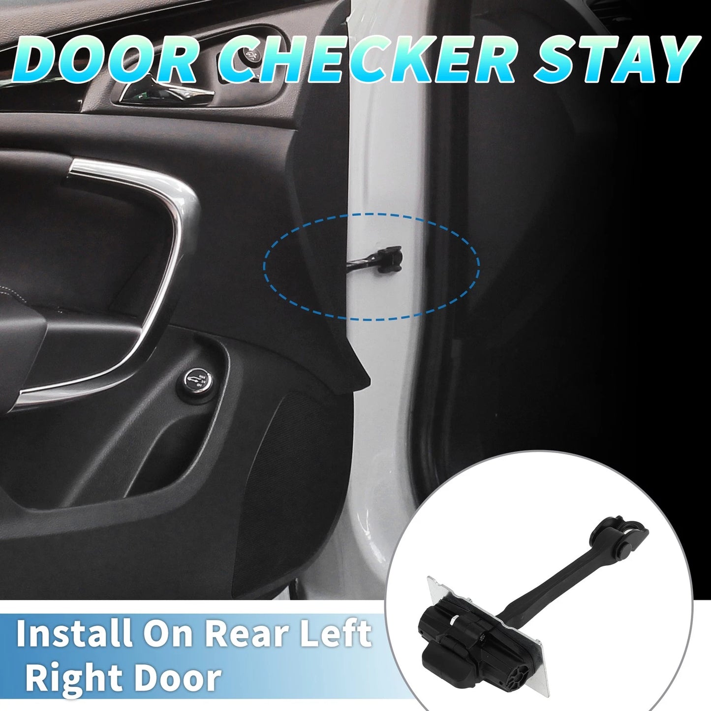 Rear Door Check Strap Stopper for Citroen C4 Cactus (2014-2019)