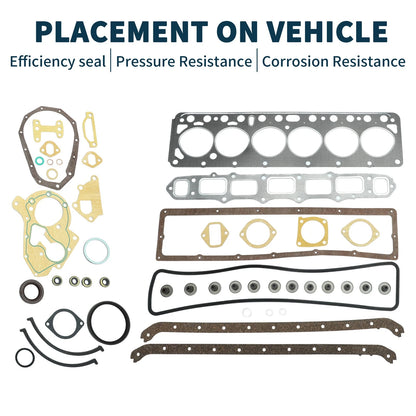 Cylinder Head Gasket Kit 1 Set for Toyota 2F