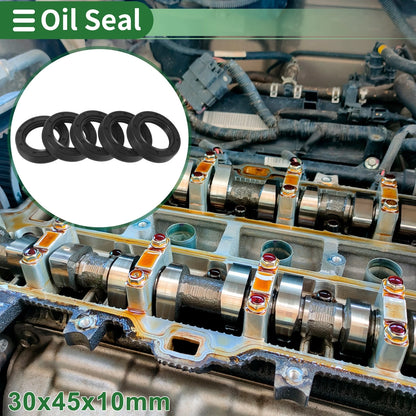 Oil Seal 5 Pcs 30x45x10mm Lip Seal Ring for TG4