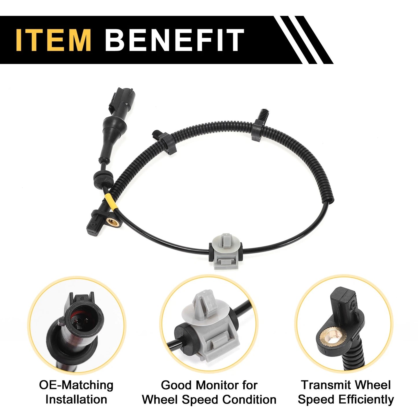ABS Wheel Speed Sensor Set for Ford Focus (2000-2011)