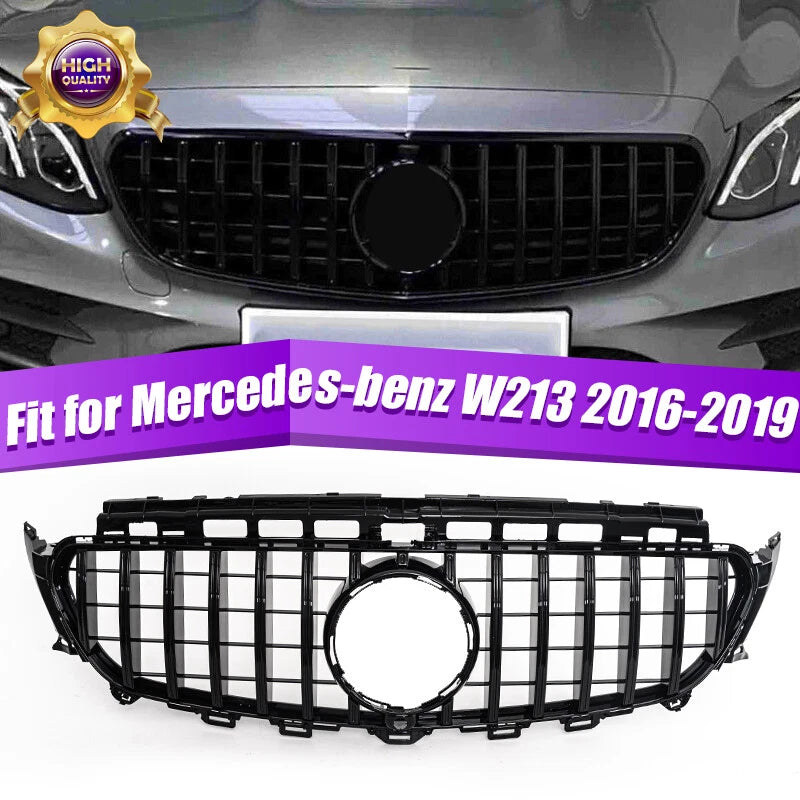 Front Grille Bumper for Mercedes Benz W213 E300 E400 Sedan (2017-2019)