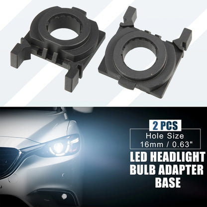 H7 LED Headlight Bulb Holder Socket Base for Ford Focus Fiesta MK4 (2018-2023)