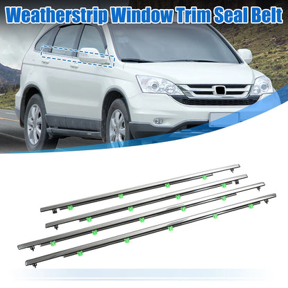 4pcs Weatherstrip Window Trim Seal for Honda CR-V (2007-2011)