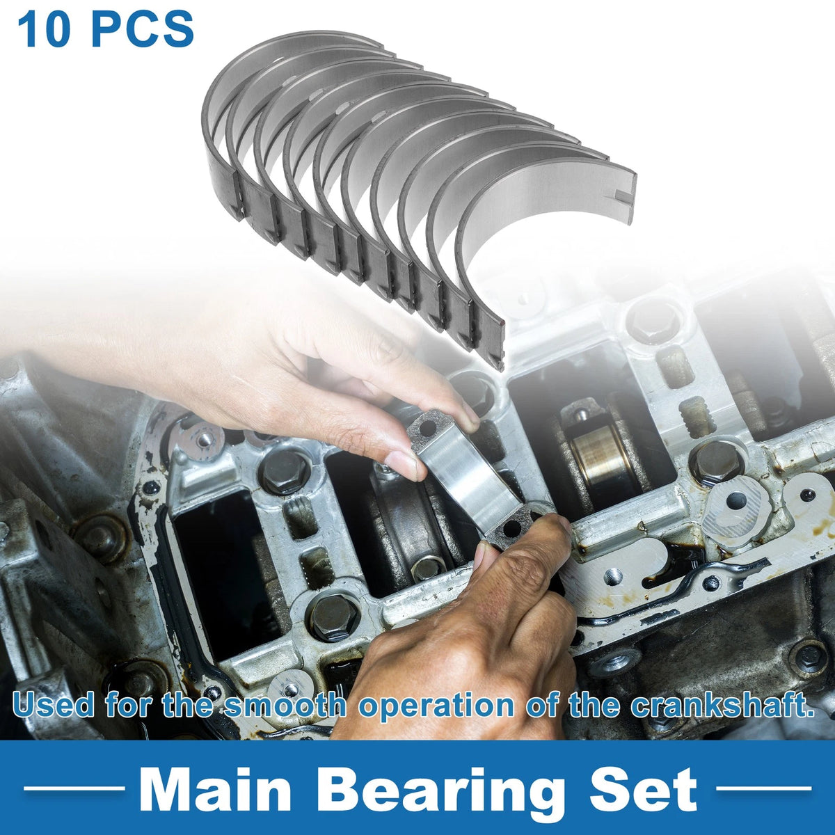 Main Bearing Set for Toyota Camry (1986–1991)