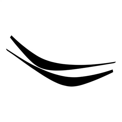 Front Headlight Eyebrow Eyelid Sticker Trim for Toyota Corolla (2019-2022)
