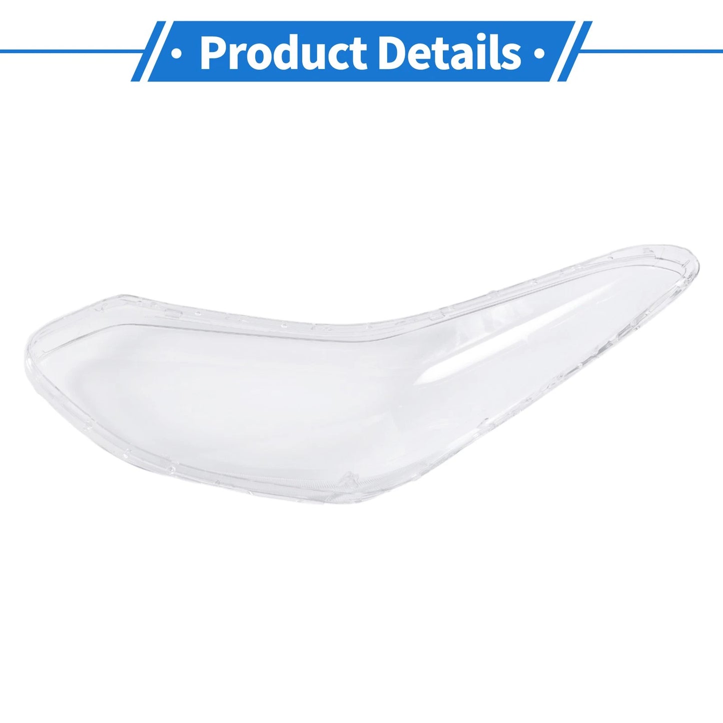 1 x Front Right Headlight Lens Cover for Kia Sportage (2017-2019)