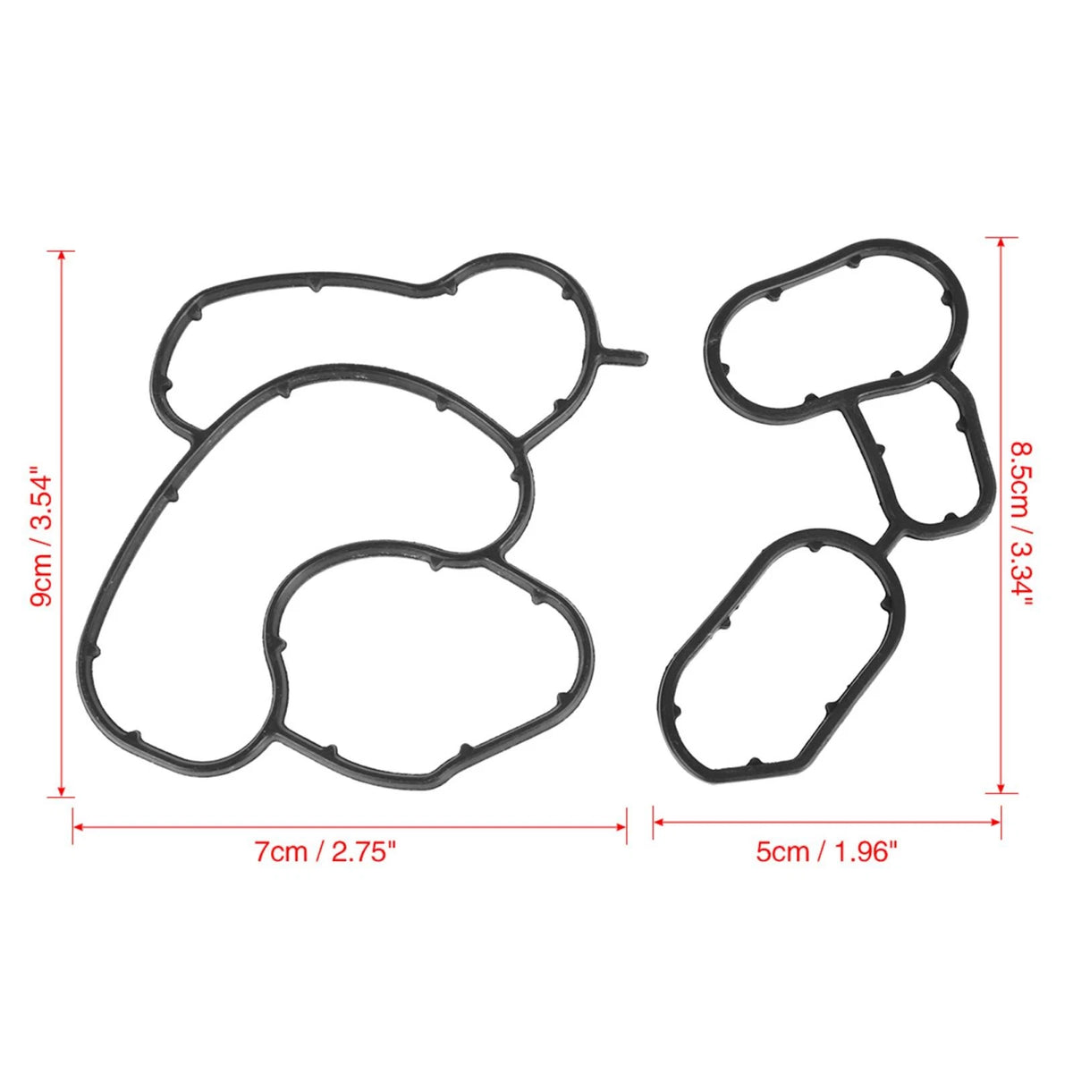 Engine Oil Pan Gasket Seal Set for BMW 328i 330i (2007-2013)