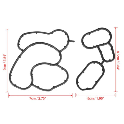 Engine Oil Pan Gasket Seal Set for BMW 328i 330i (2007-2013)