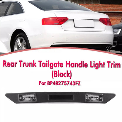 Trunk Grip License Plate Light Trim Assembly for Audi A4 B6 B7