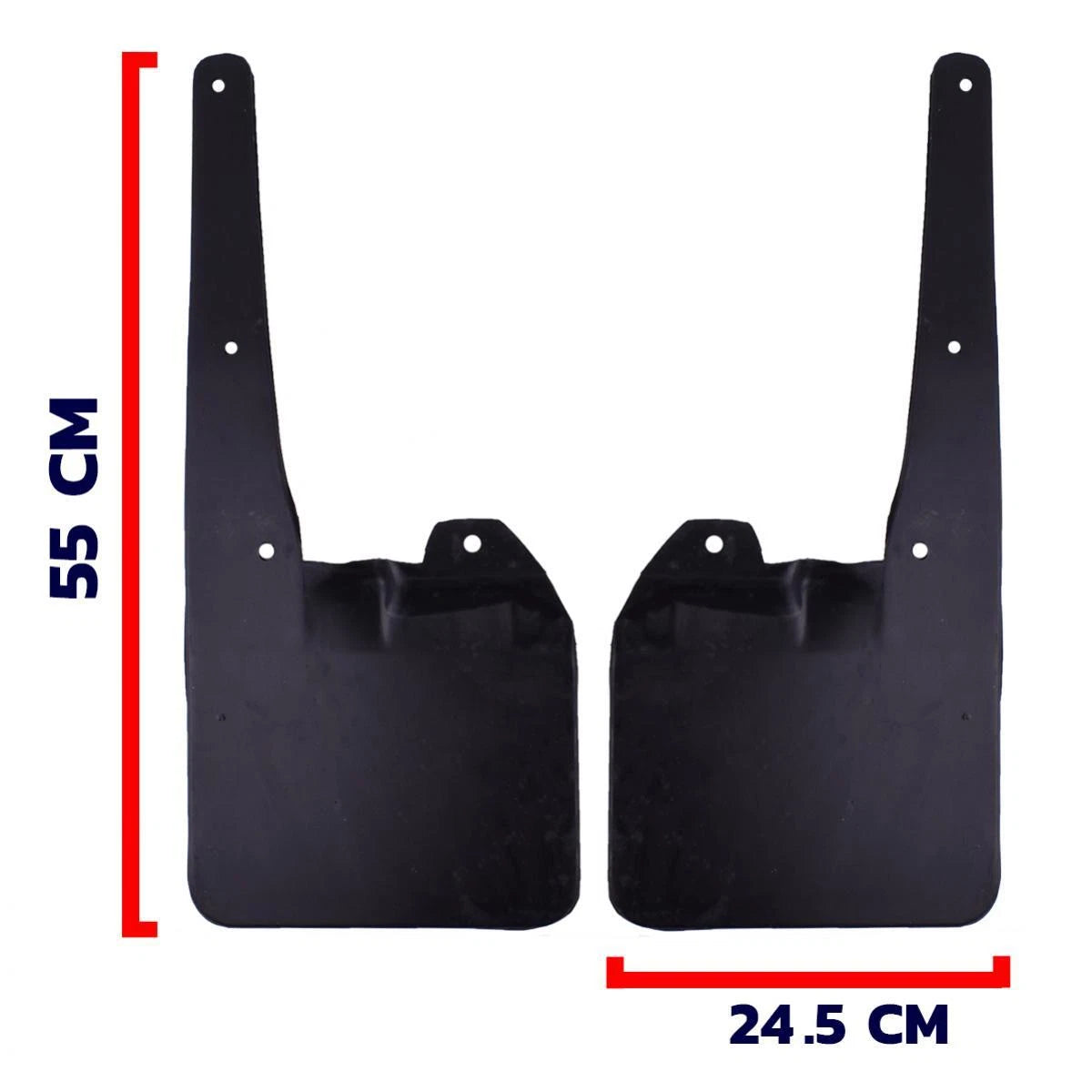 Splash Guard Mud Flap Rubber Rear Fit Isuzu D-Max 2WD Holden Rodeo S/Cab 2003-06