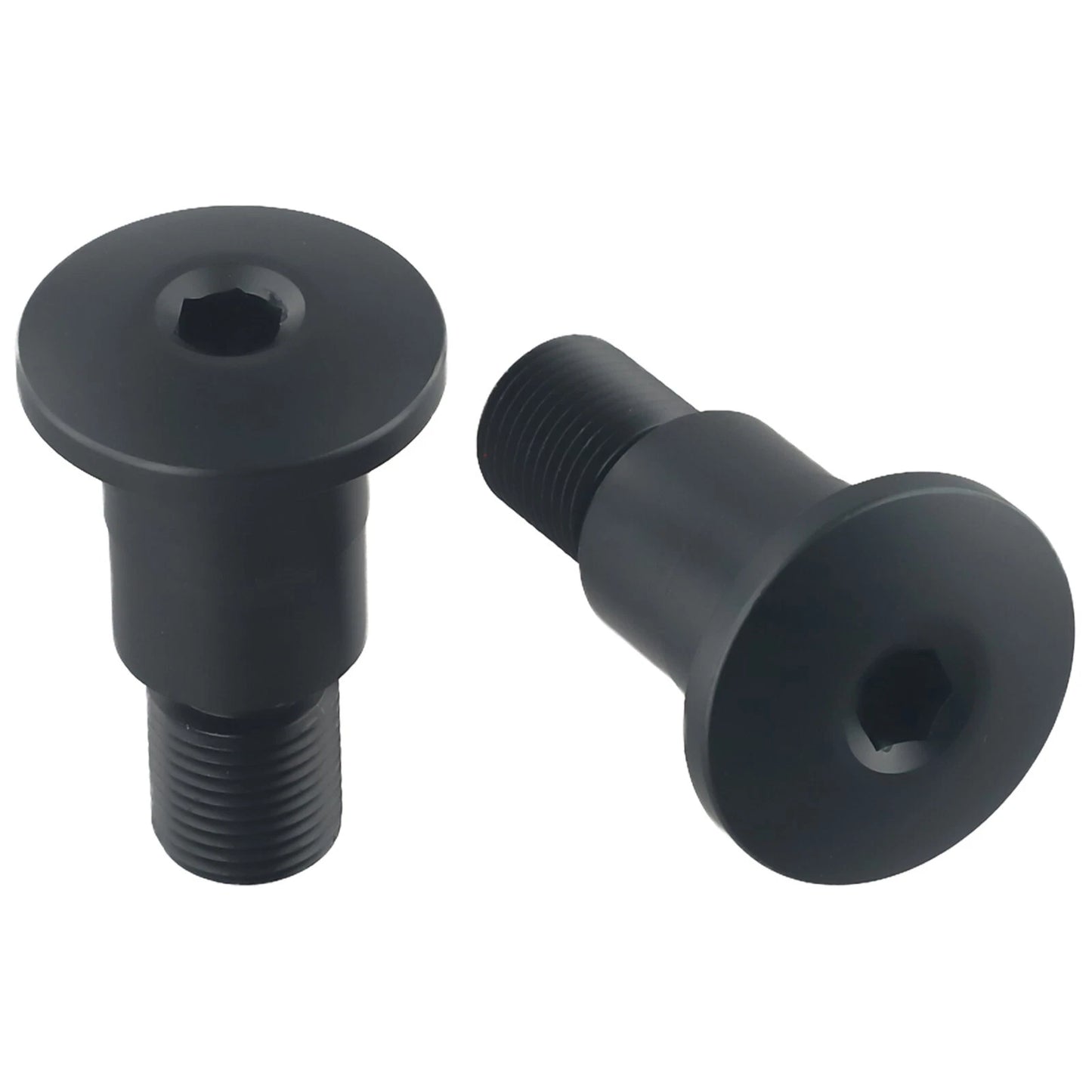 2 x Handlebar Ends Mirror Adapter Aluminum Alloy for Motorcycle