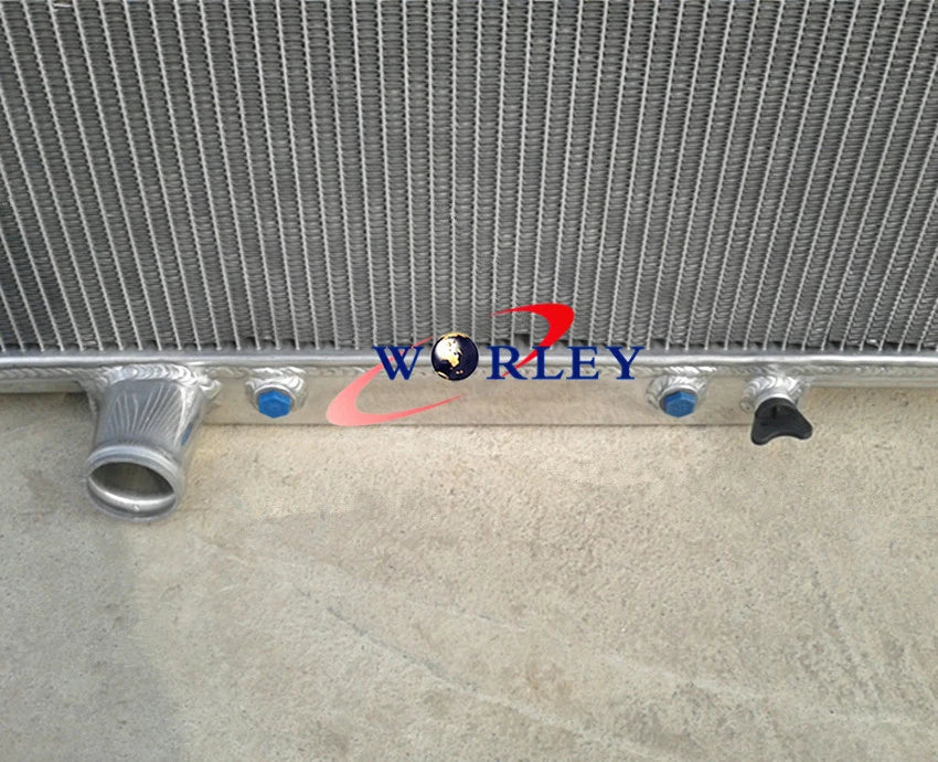 Aluminum Radiator + Fan for Ford Mustang, Mercury Cougar, XR7, Torino (1967-1970)