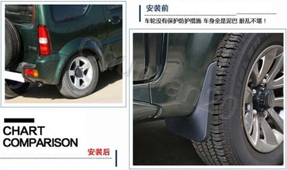 Mud Flaps Splash Guards for Suzuki JIMNY (2005-2018)