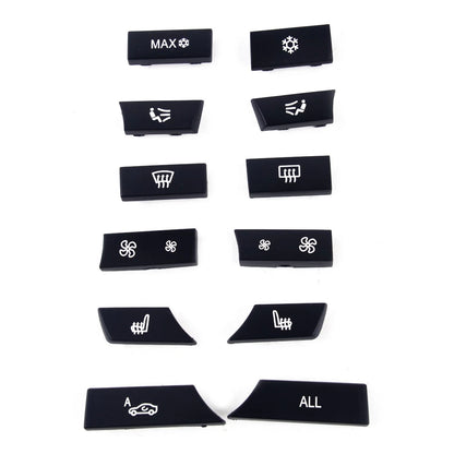 12 x A/C Ventilation Control Knobs for BMW 5 6 7 Series (2009-2017)