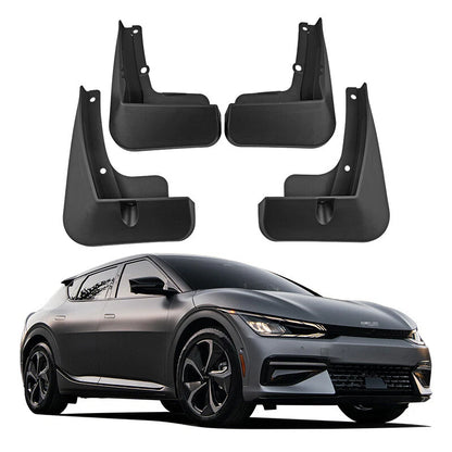 Mud Flaps Splash Guards Fender Mudguard Cover Trim 4x Car for Kia EV6 (2022–2023)