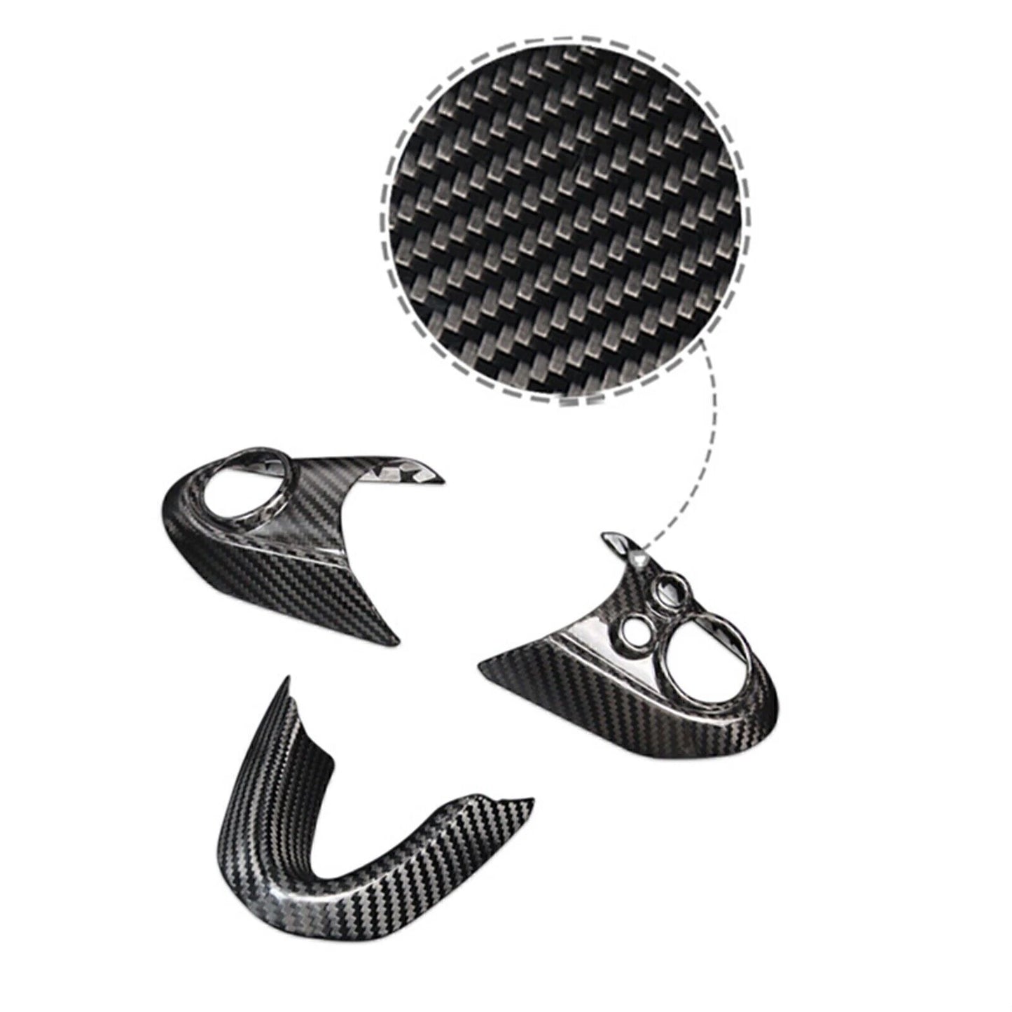 Carbon Fiber Steering Wheel Cover for Mini Cooper F54 F55 F56 F57 (2014-up)