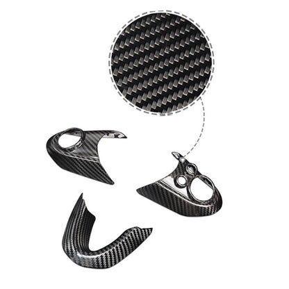 Carbon Fiber Steering Wheel Cover for Mini Cooper F54 F55 F56 F57 (2014-up)