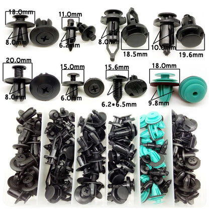 Mixed Size Fastener Clips for Door Interior Panel Bumper Fender - AU